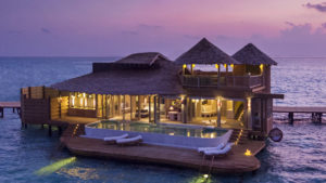 Soneva Jani Villa auf dem Wasser
