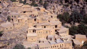 Bergdorf im Hajar Gebirge Oman