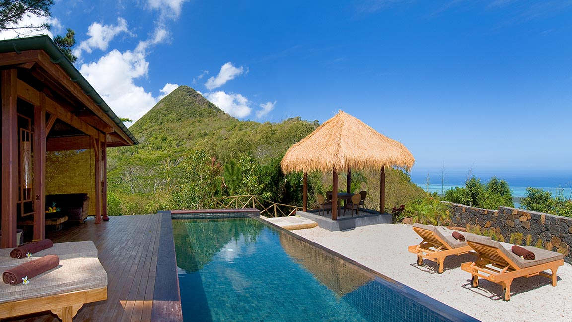 Lakaz Chamarel Exclusive Lodge - Atemberaubender Ausblick auf der insel