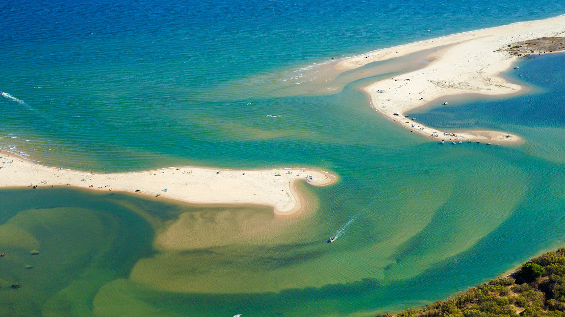 Luxusurlaub Portugal: Strände von Cacela Velha an der portugiesischen Algarve