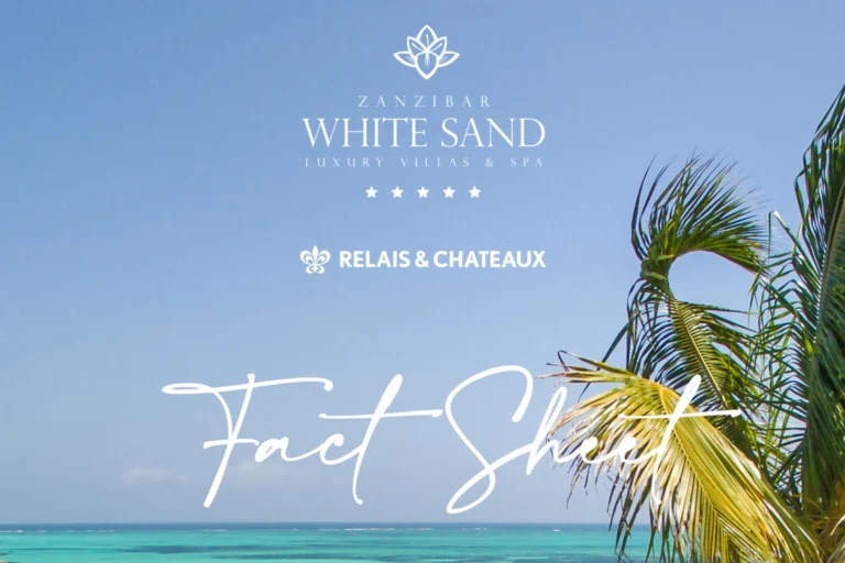 Das Factsheet des Zanzibar White Sand Luxury Villas & Spa. Noch Fragen zu Ihrem individuellen Urlaub auf Sansibar? Katharina Fenners berät Sie persönlich!