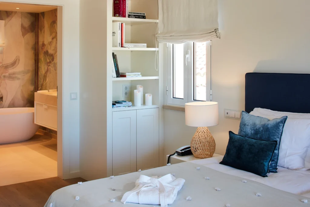 Eine Spa Suite des Vila Vita Parc Luxusresorts an der Algarve in Portugal, individuell buchbar bei Fenners Reisen
