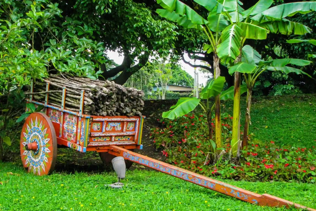 Typische Carreta in Costa Rica. Eine Rundreise mit Fenners Reisen bietet auch intensive Einblicke in die spannende Kultur des Landes!