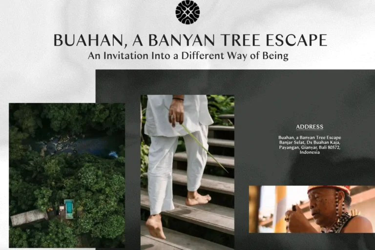 Das Factsheet des Buahan A Banyan Tree Escape. Noch Fragen zu Ihrer individuellen Rundreise durch Bali? Katharina Fenners berät Sie persönlich!