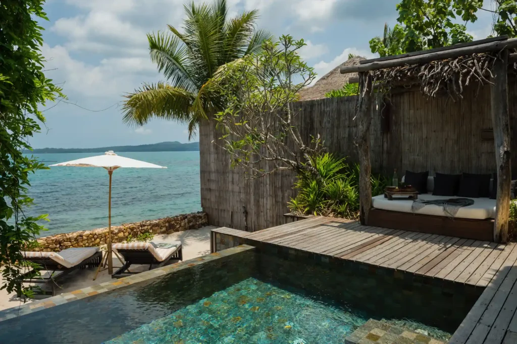 Villa mit Meerblick auf Song Saa Private Island, buchbar bei Fenners Reisen